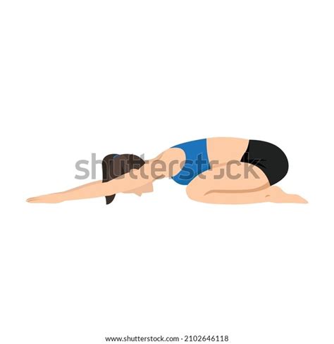 15 Child's Pose Instructions Images, Stock Photos & Vectors | Shutterstock