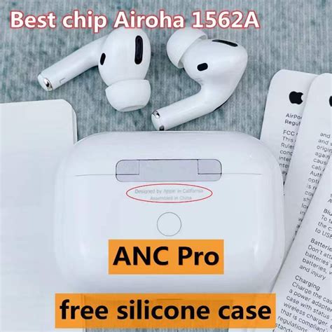 Airoha Fones De Ouvido Sem Fio Bluetooth Airpods Pro Tws 1562a Anc