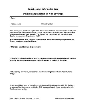 Form Cms 10124 Fill Online Printable Fillable Blank PDFfiller