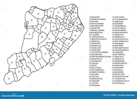 Staten Island Map Neighborhoods