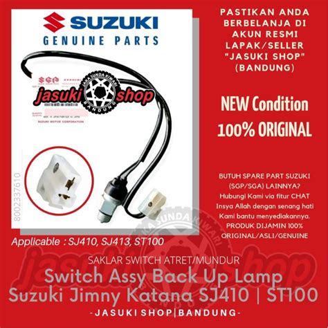 Jual Saklar Switch Lampu Atret Mundur Suzuki Jimny Katana Sierra SJ410