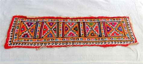 Traditional Kutchi Work Border Lace Rabari Embroidery Gamthi Etsy