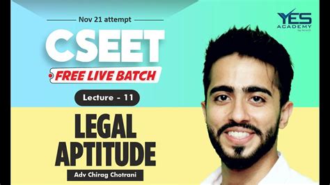 Cseet Legal Aptitude Constitution Lecture Cseet Nov Free