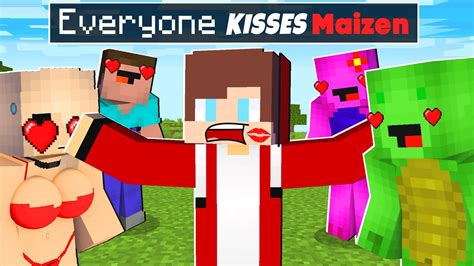 Everyone Wants To Kiss Maizen Sad Story In Minecraft Jj And Mikey