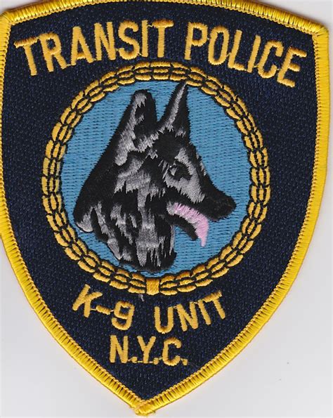 Transit Police K 9 Unit N Y C Patch Ebay