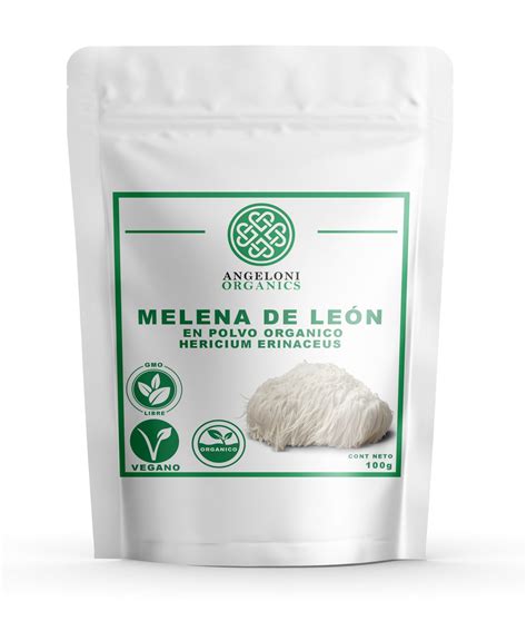 Hongo Melena De Leon Organico 100gr Angeloni Organics Super