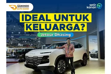 Jetour Dashing SUV Compact Anak Muda Di GIIAS 2024 Setir Kanan