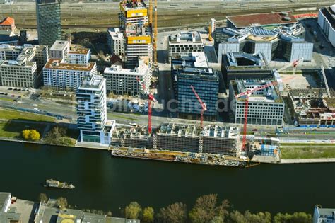 Berlin Von Oben Baustelle Zum Neubau Der Hotelanlage PIER 61 63 In