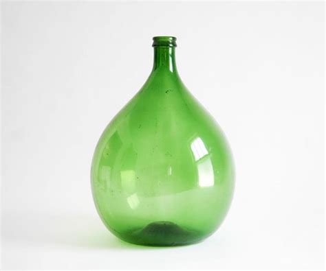 Items Similar To Antique Glass Wine Jug Bottle Oversized Large