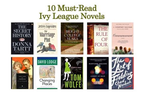 10 Must Read Ivy League Novels BOOKGLOW