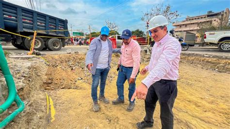 Alcaldía de Soledad hace permanente seguimiento a la obra de Tauro y