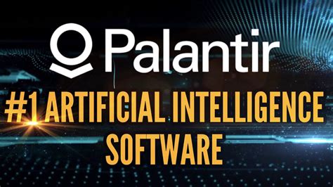 Palantir Ranked 1 Artificial Intelligence Software YouTube