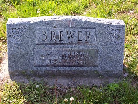 Clara Belle Gordon Brewer (1892-1976) - Find a Grave Memorial