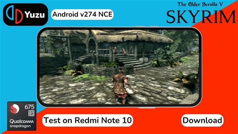 Yuzu Android Nce Skyrim Snapdragon Gb Ram Youtube