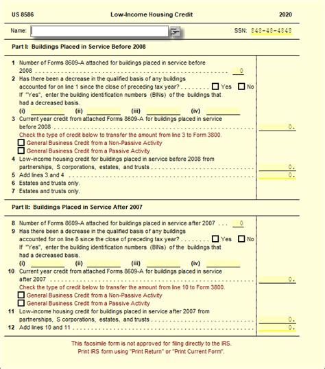 Low Income Housing Credit Ultimatetax Solution Center