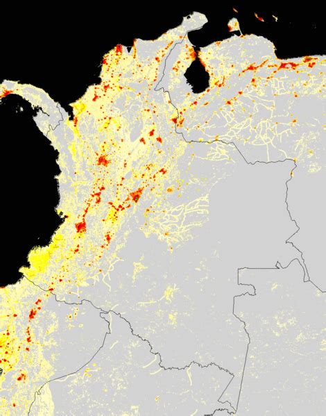 Colombia población La guía de Geografía