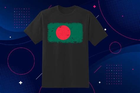 Bangladesh Flag Tshirt Design Graphic By Absalamuk Creative Fabrica