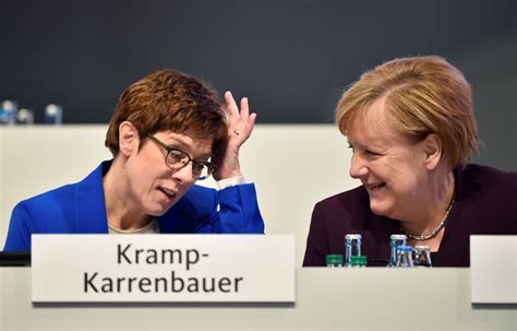 Angela Merkel Successor S Offer To Quit Leaves Question Of New Leader