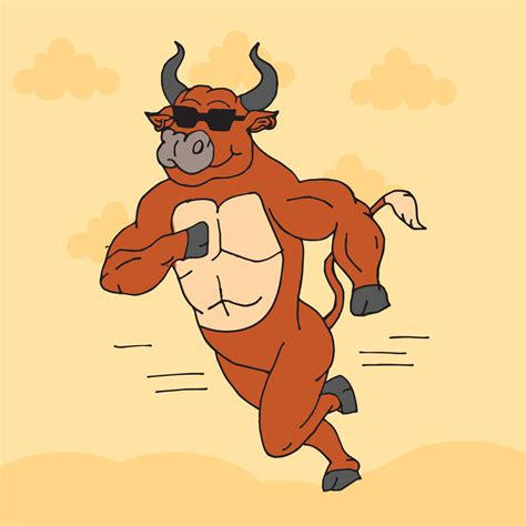 bull running vector art 14243255 Vector Art at Vecteezy