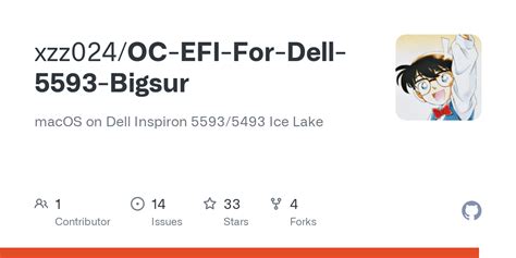 Github Xzz Oc Efi For Dell Bigsur Macos On Dell Inspiron