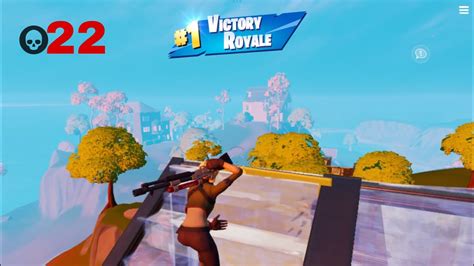 22 Kill Solo Win Fortnite Mobile With Controller 1080p 120 Fps IPad