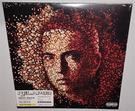 Eminem Relapse 2009 Vinyl Lp Urban World Australia