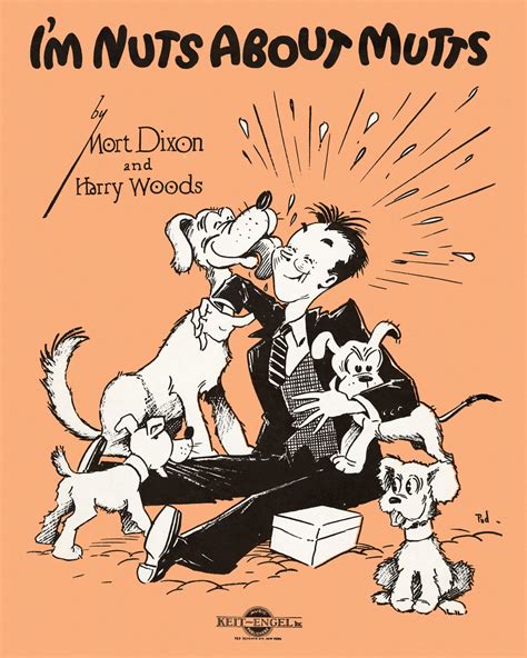 Im Nuts About Mutts Print Vintage Sheet Music Cover Wall - Etsy