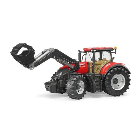 BRUDER Tracteur CASE IH Optum 300 CVX Avec Fourche 44 5 Cm