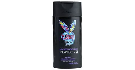 Playboy No Sleep New York Gel De Duche E Champ Em Para Homens