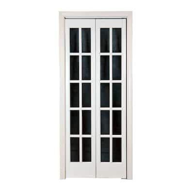 Pinecroft 32 In X 80 In Classic French Glass Wood Universal