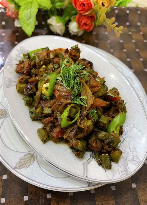 Masala Okra Bhindi Sabzi Healthier Steps Rin