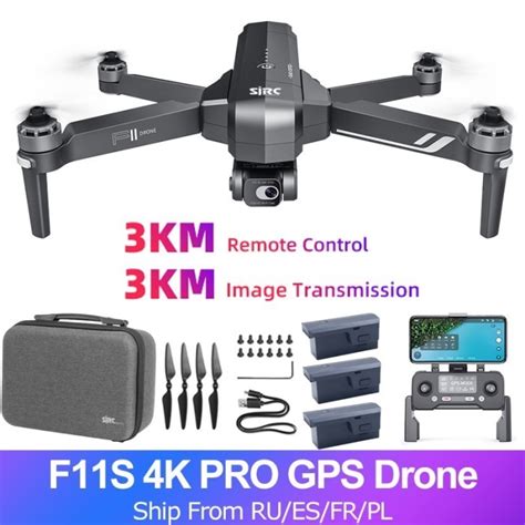 Jual SJRC F11 F11S 4K PRO GPS DRONE CAMERA 2 AXIS GIMBAL Shopee