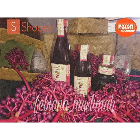 Jual Sirup Parijoto Ml Buah Parijoto Asli Muria Shopee Indonesia