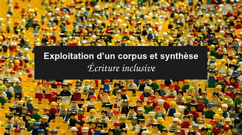 Corpus De Synth Se Longue Criture Inclusive Aeciut