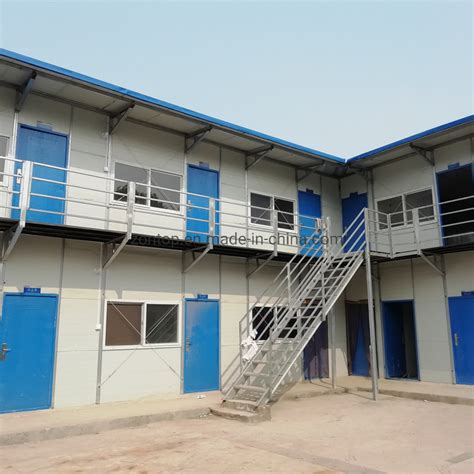 Two Storey Light Steel Structure Prefab Houses In Egypt China Steel