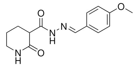 N Methoxyphenyl Methylidene Oxo Piperidinecarbohydrazide