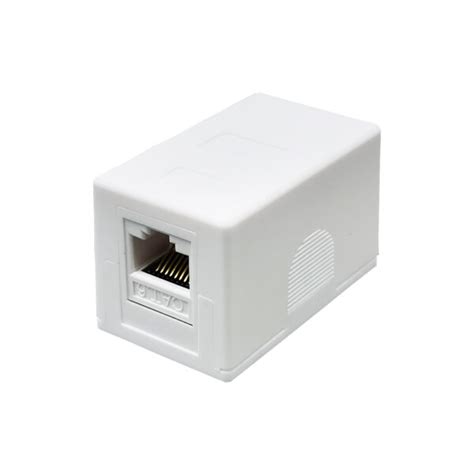 Single Port Utp Cat Surface Box Rj B Space Television