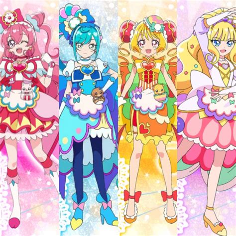 delicious Party Precure Group Picture by iva20905 on DeviantArt