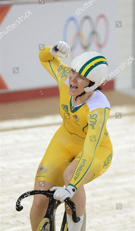 Anna Meares Australia Reacts She Wins Editorial Stock Photo Stock