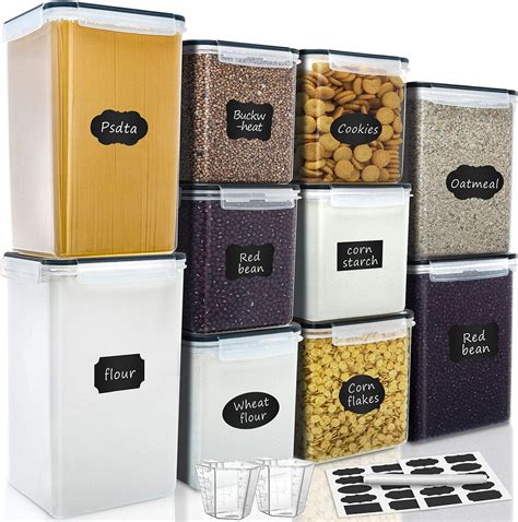 Buy Large Tall Airtight Food Storage Containers Verones Pack