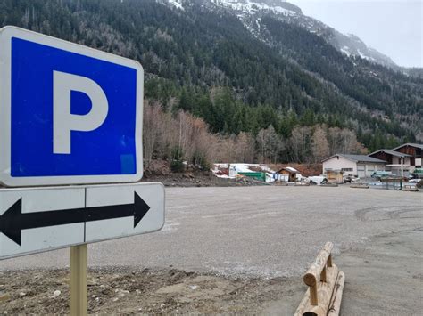 Chamonix Un nouveau parking relais mis en service aux Îles pour les