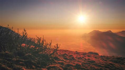 Hintergrundbilder Sonnenlicht Landschaft Sonnenuntergang Meer