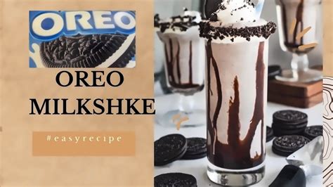 How To Make Oreo Milkshake Without Ice Cream Luxury ഓറിയോ മി