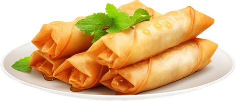 Spring Roll With 25269702 Png