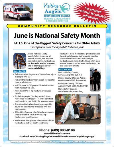 June Is National Safety Month National Safety National Safety