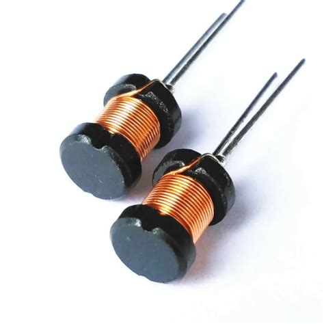 Radial Leaded Inductor Dip Ferrite Low Pass Filter V I Shaped Choke