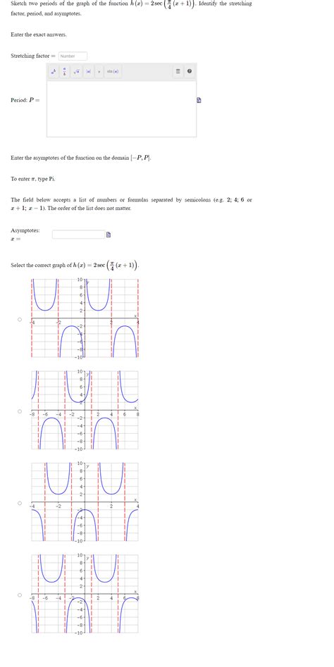 Solved Sketch Two Periods Of The Graph Of The Function