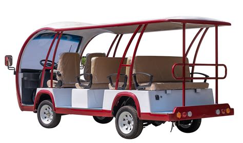 MMC Classic Design 11 Seats Sightseeing Car Electric Shuttle Bus