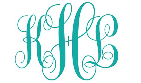 Fancy Monogram Font