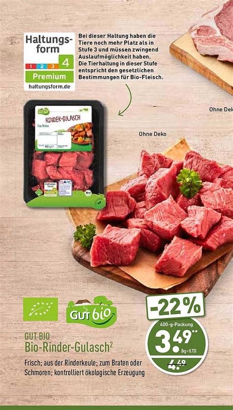 Gut Bio Bio Rinder Gulasch Angebot Bei ALDI Nord 1Prospekte De